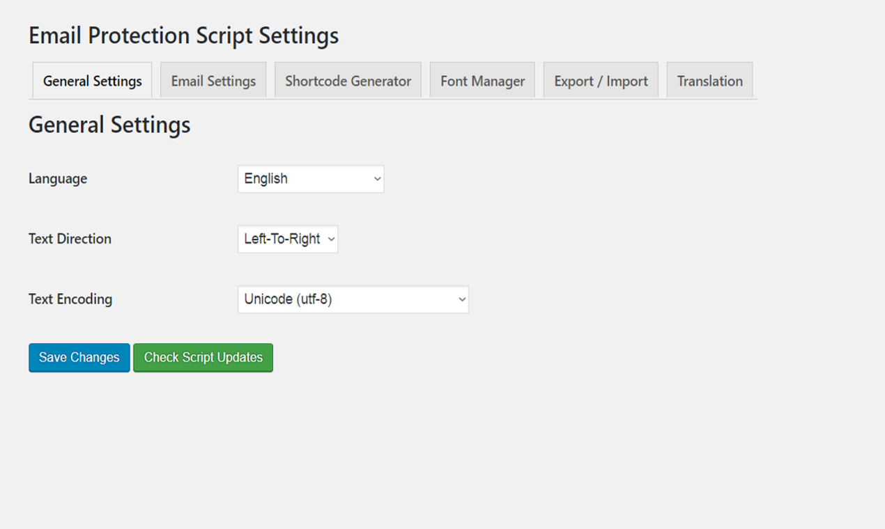 Email Protection Script and WP Plugin gallery image