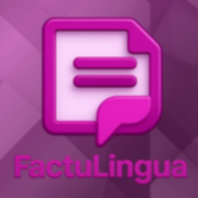 FactuLingua - Product Hunt launch logo and brand identity