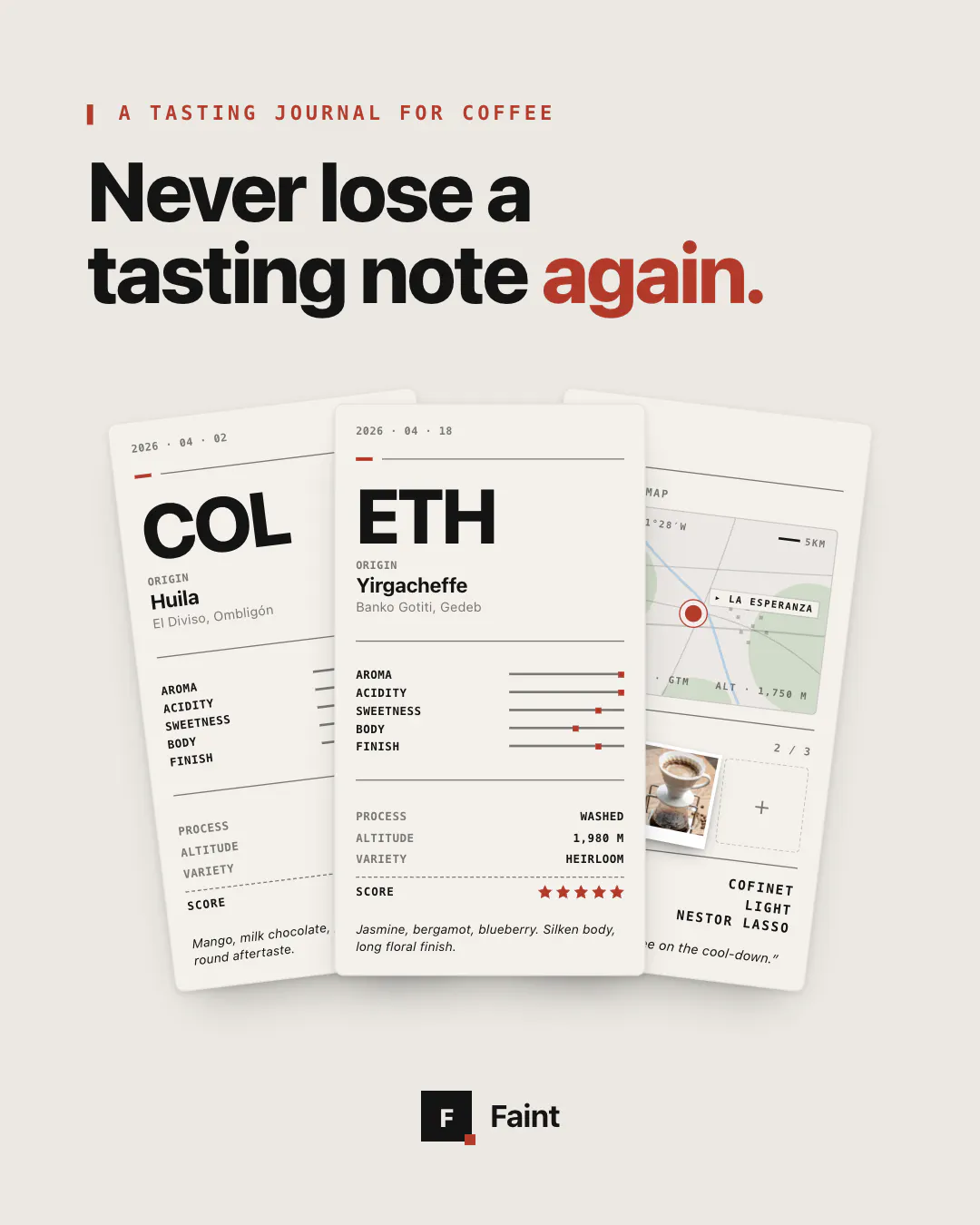 Coffee Notes - Faint gallery image