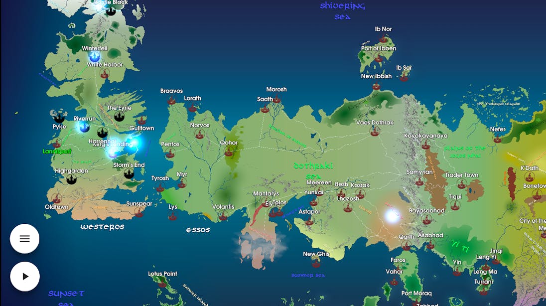 Map For Got An Interactive Game Of Thrones Map To Recap All Got Episodes Product Hunt