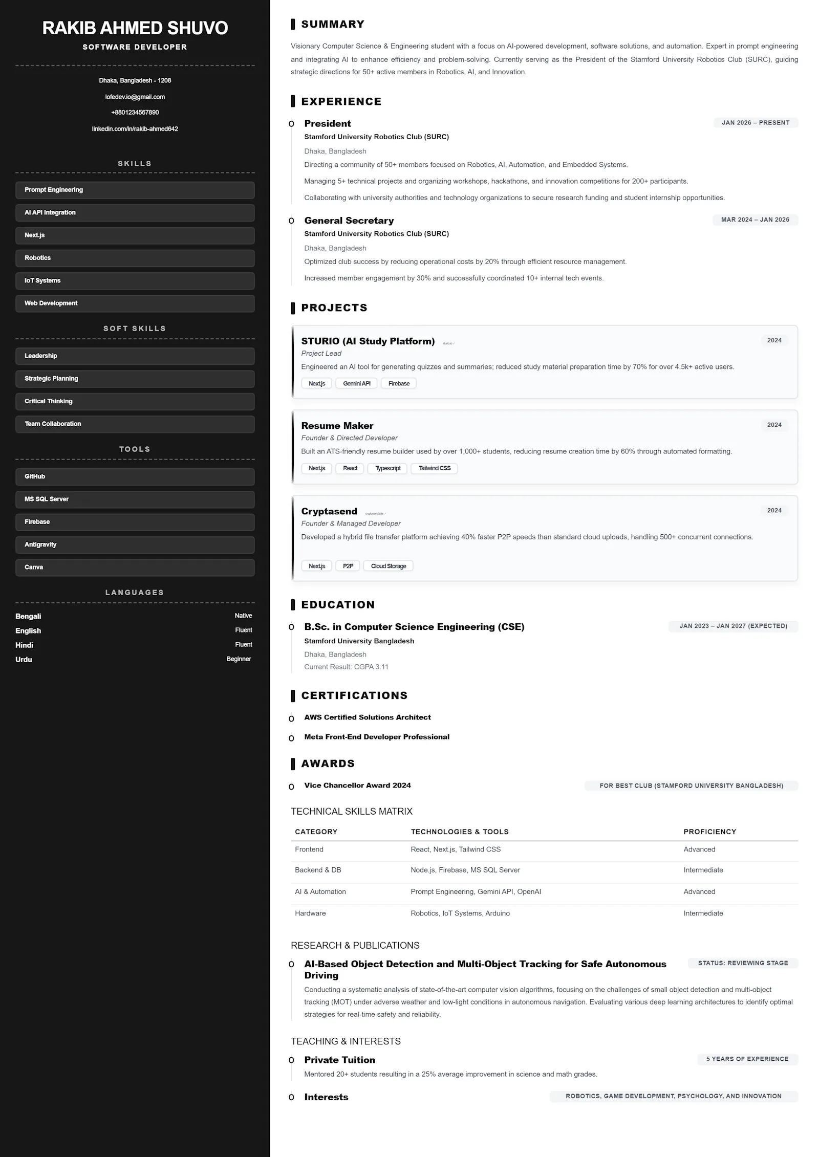 CV PRO screenshot 3