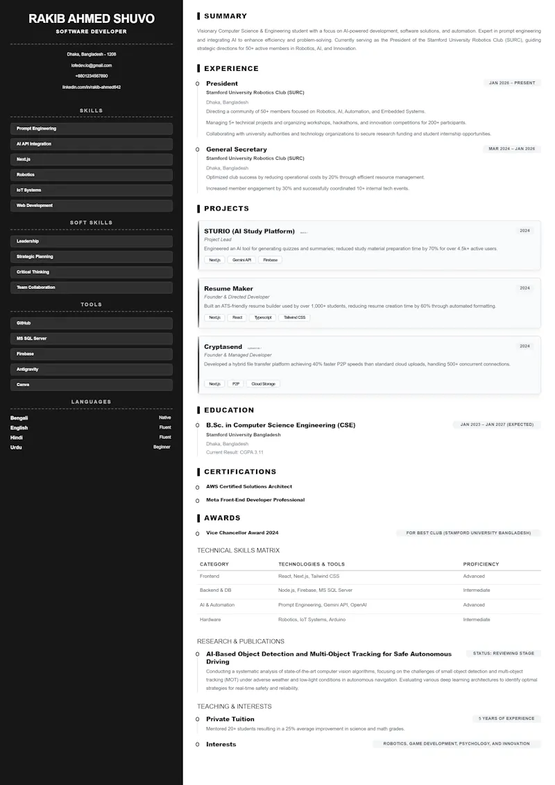 CV PRO screenshot 3
