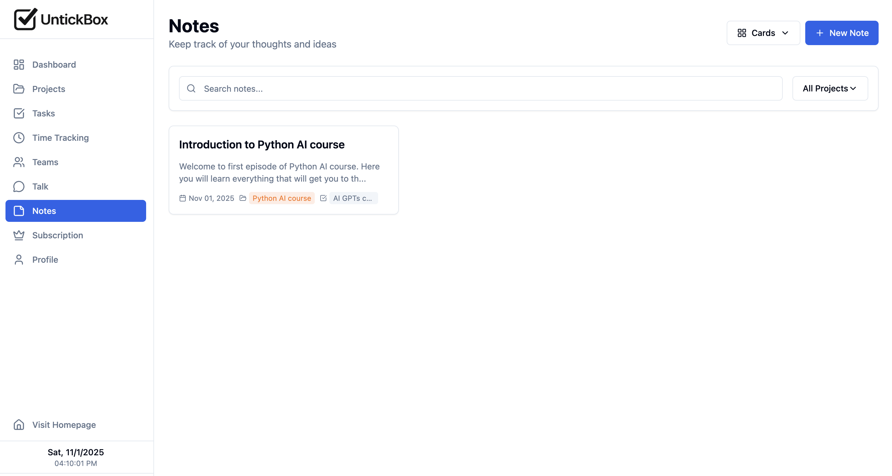 UntickBox gallery image