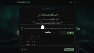 Unclaimed SOL gallery image