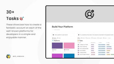 Indie Entrepreneur Toolkit for Notion gallery image