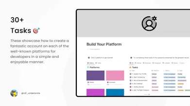 Indie Entrepreneur Toolkit for Notion gallery image