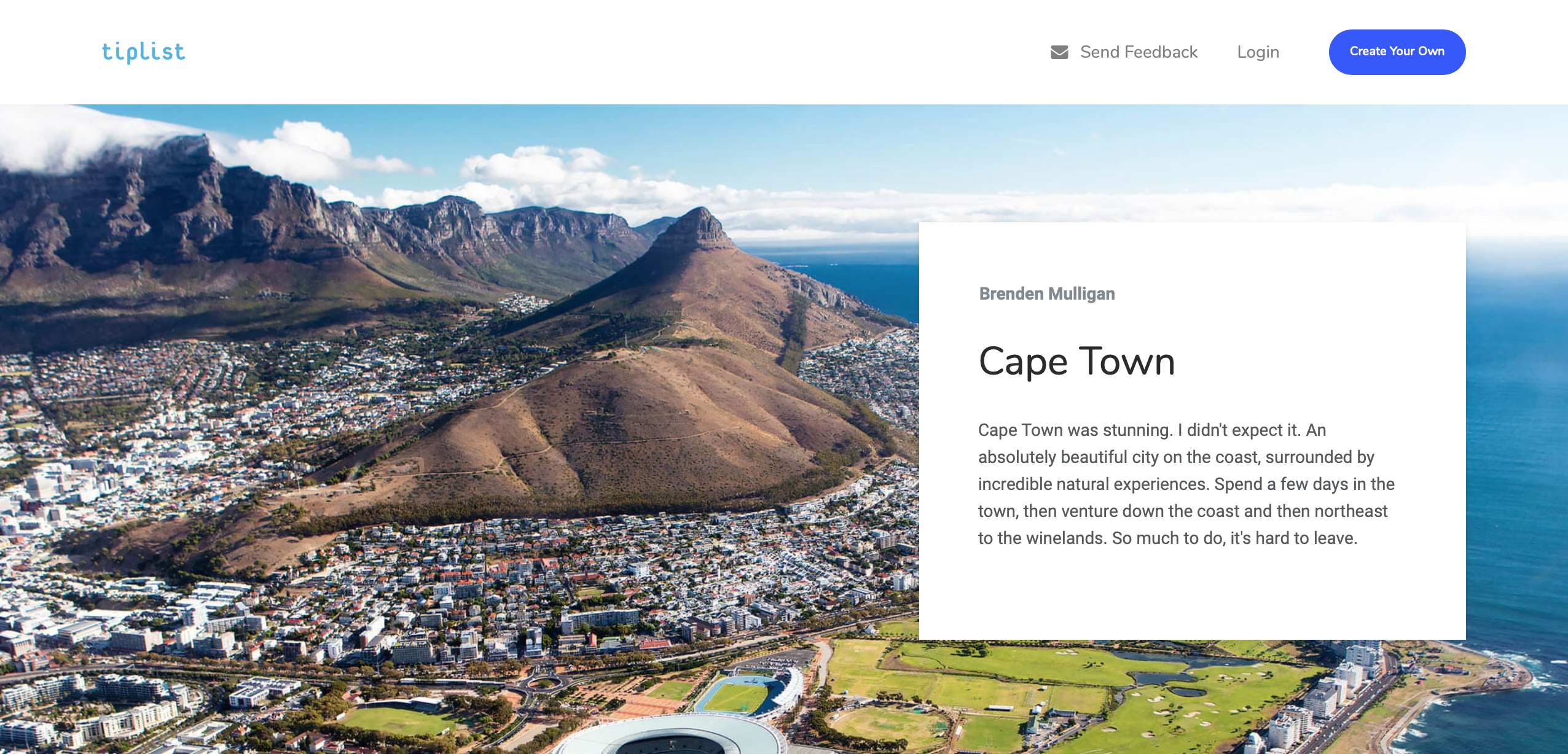 TipList gallery image