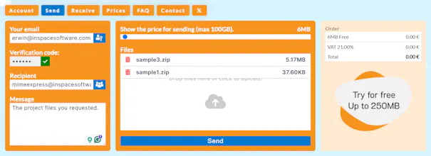 MIME Express gallery image