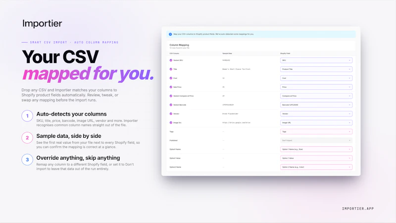 Importier: AI Product Import for Shopify screenshot 5