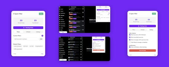 XSpamFilter gallery image