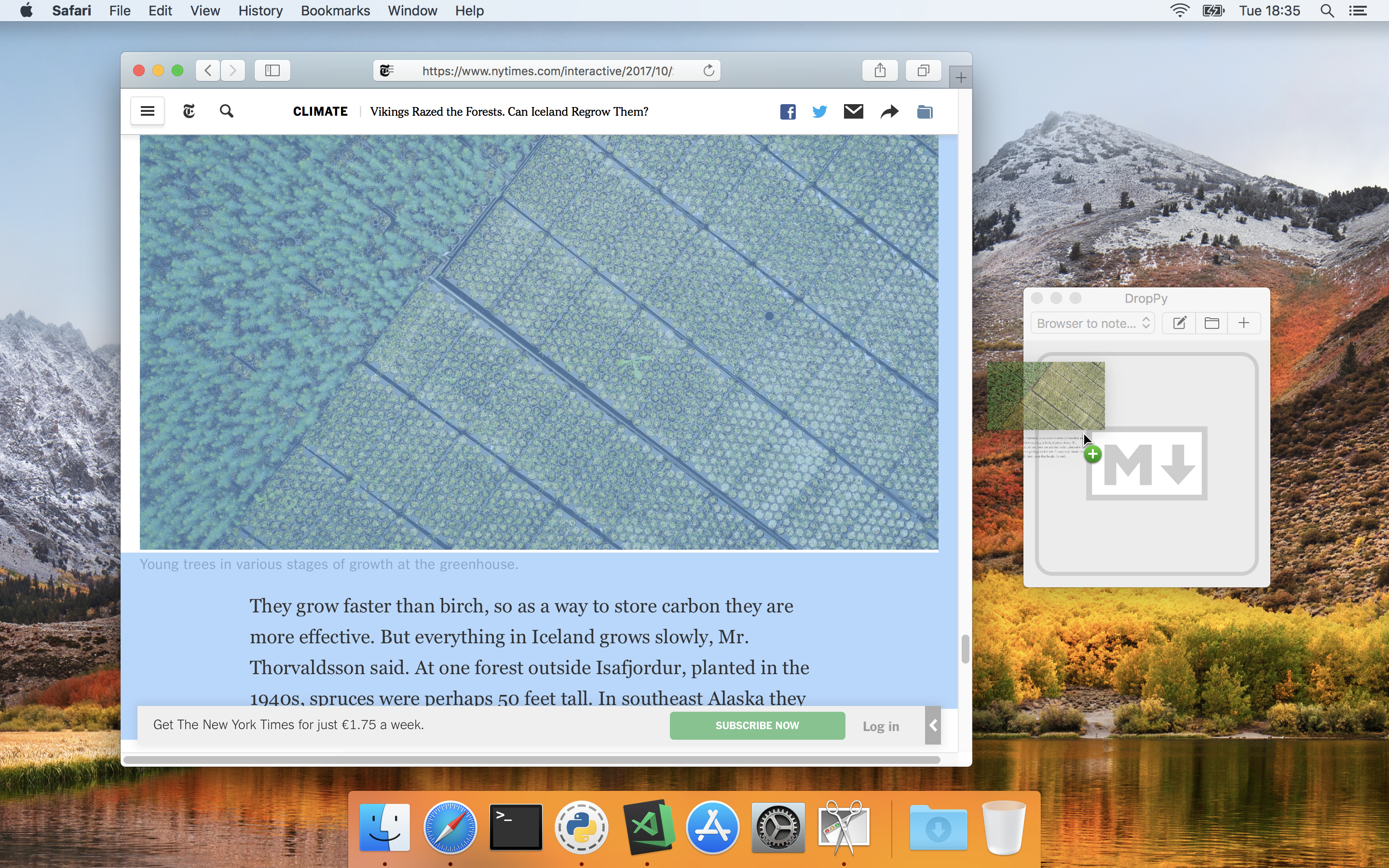 DropPy gallery image