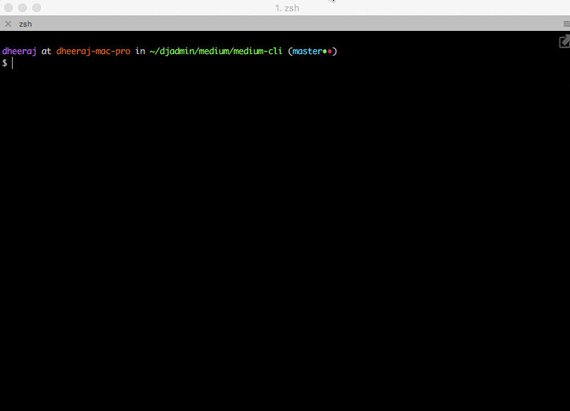 Medium CLI Image