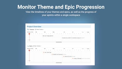 Agile Scrum Dashboard (Notion Template) gallery image