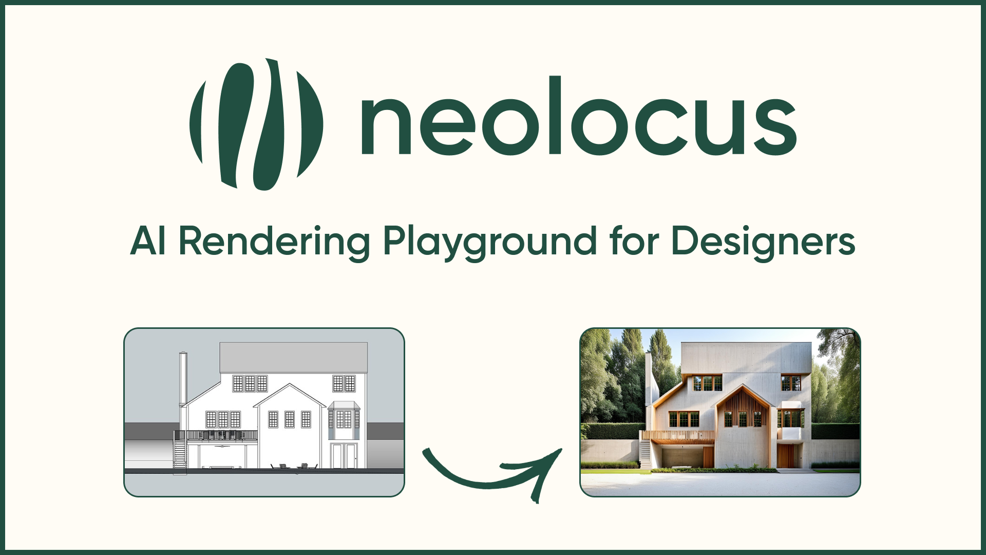 startuptile Neolocus-AI rendering playground for interior designers