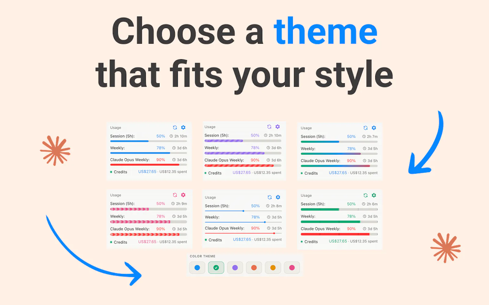 Claude Usage Tracker screenshot 2
