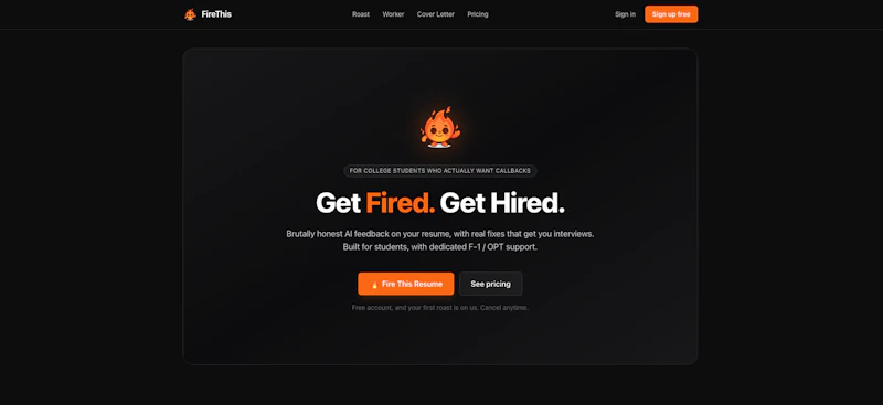 FireThis.AI screenshot 1
