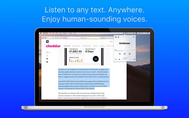 Speechify 2.0 gallery image