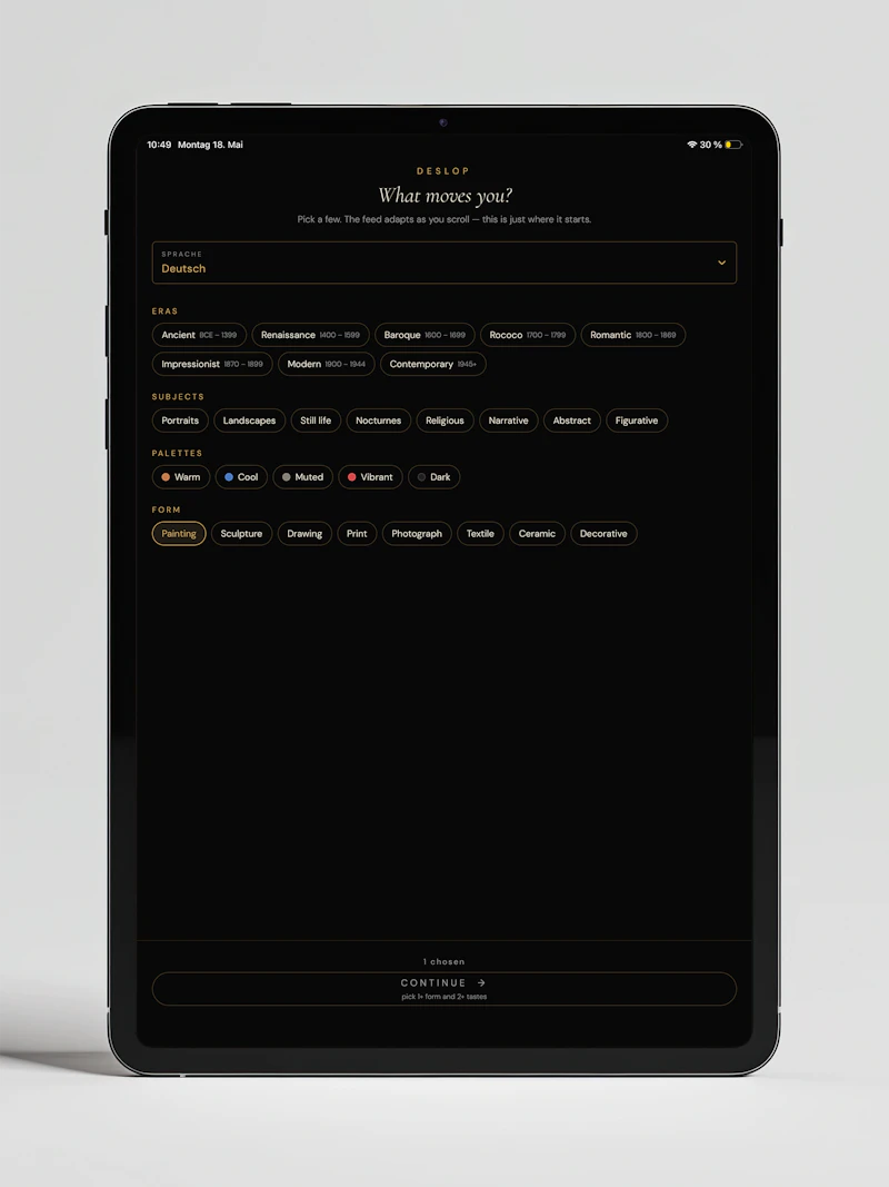 DeSlop — Black Caviar for your Brain screenshot 4