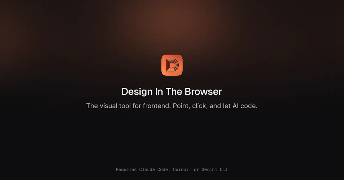Design In The Browser