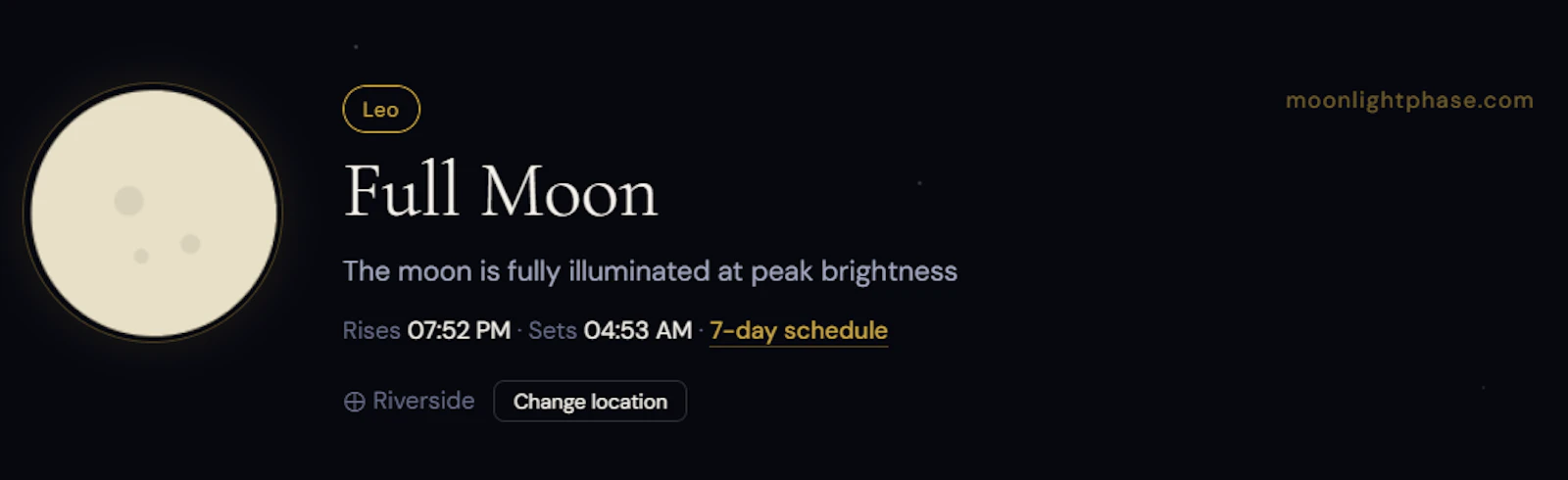 MoonlightPhase screenshot 1