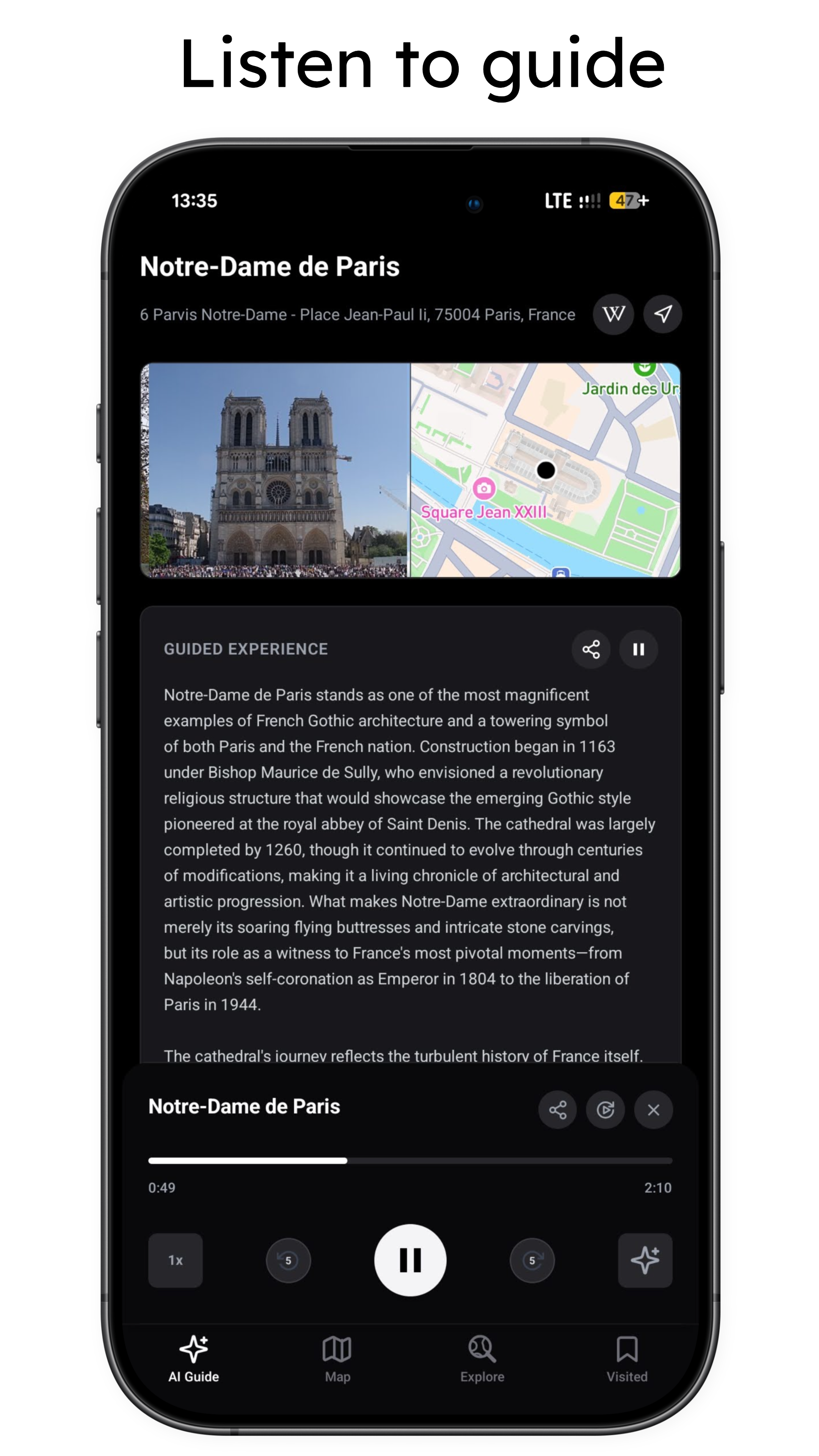 Nunu: Personal - AI Audio Travel Guide gallery image