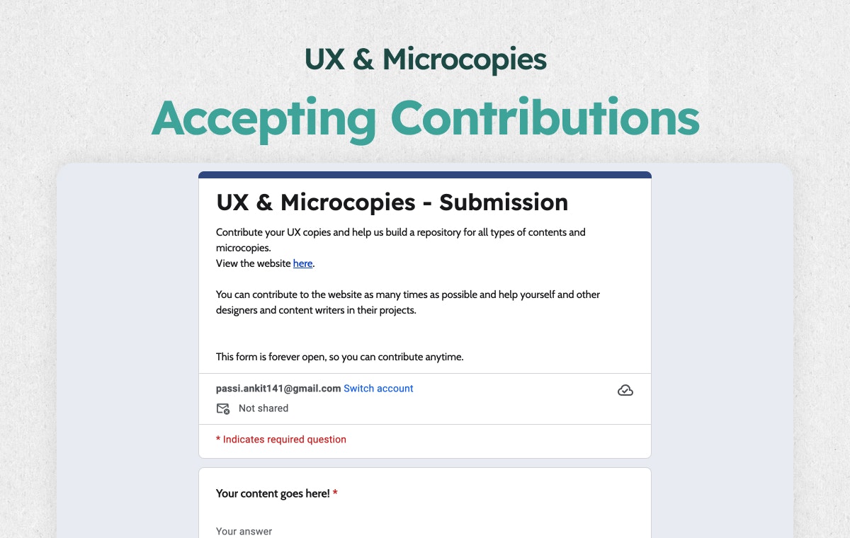 UX & Microcopies Repository media 3