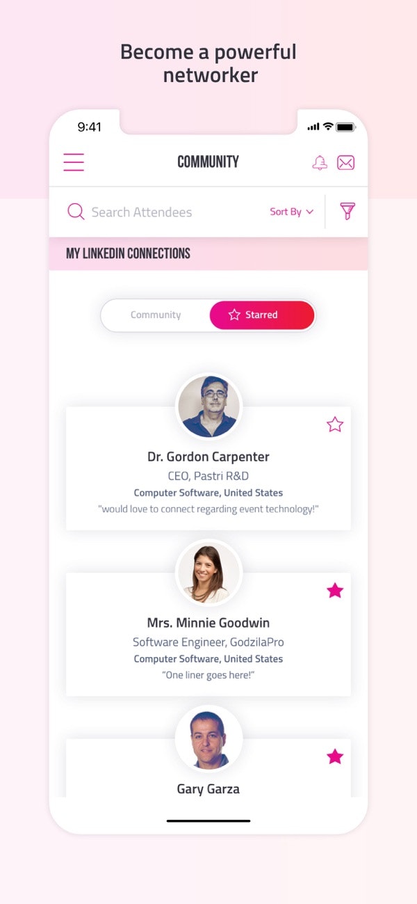 SaaStock Event App gallery image