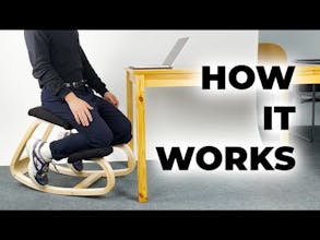 VILNO | ERGONOMIC OFFICE KNEELING CHAIR gallery image