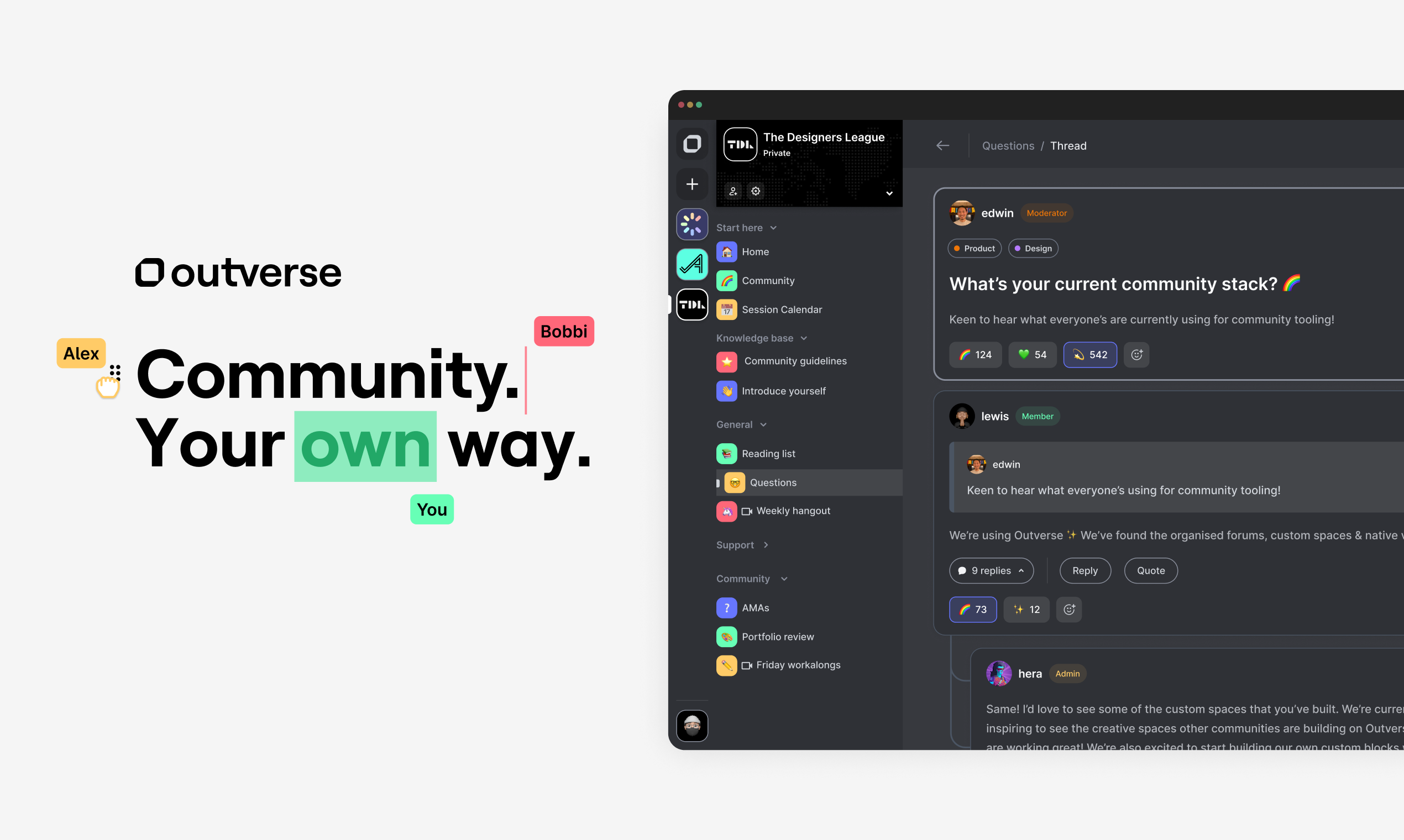 Neuer - Forum und Custom Space Builder für Ihre Community Medien 2