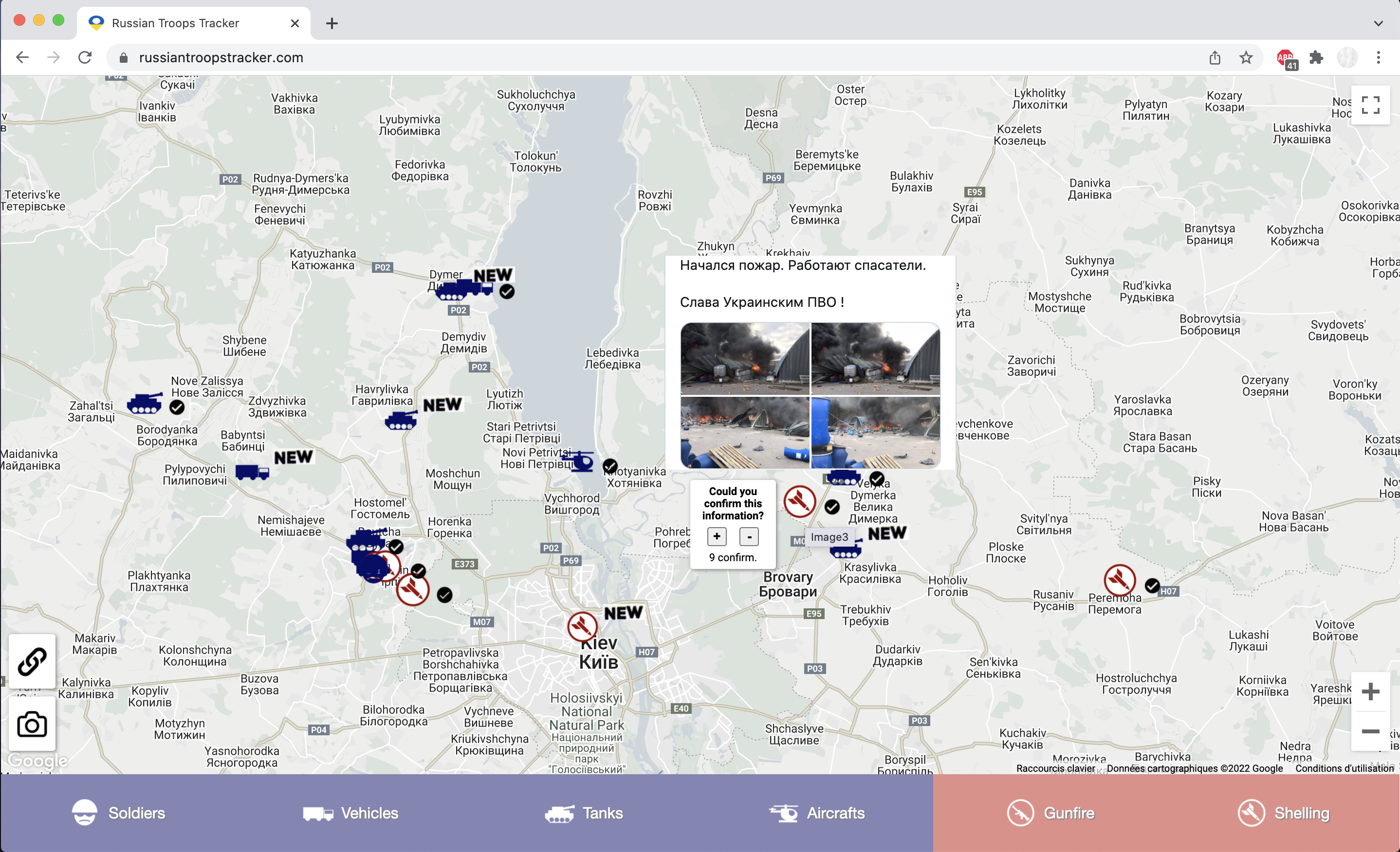 Russian Troops Tracker - Ukraine 🇺🇦 gallery image