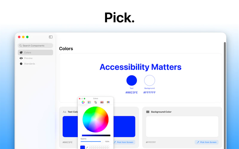 ColorCheker screenshot 2