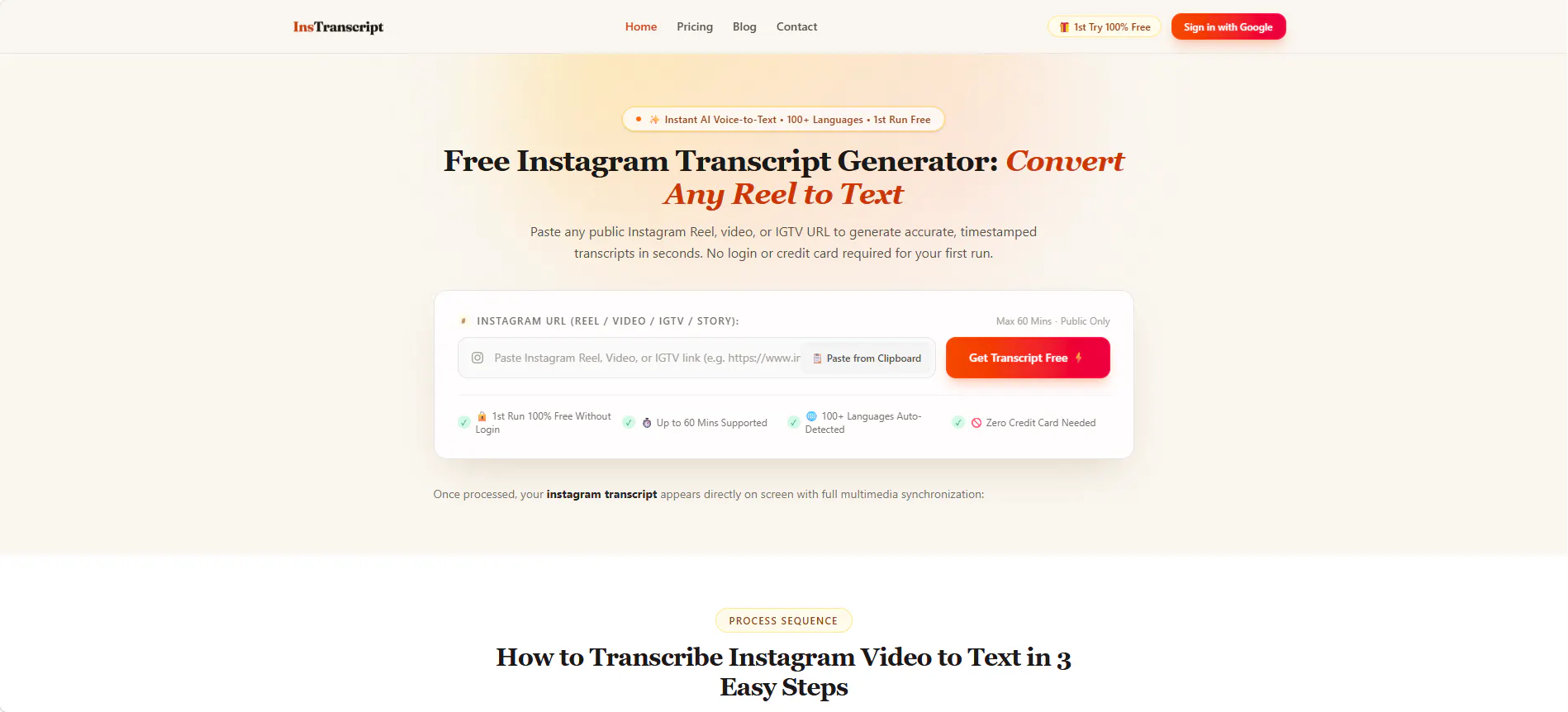 InsTranscript gallery image