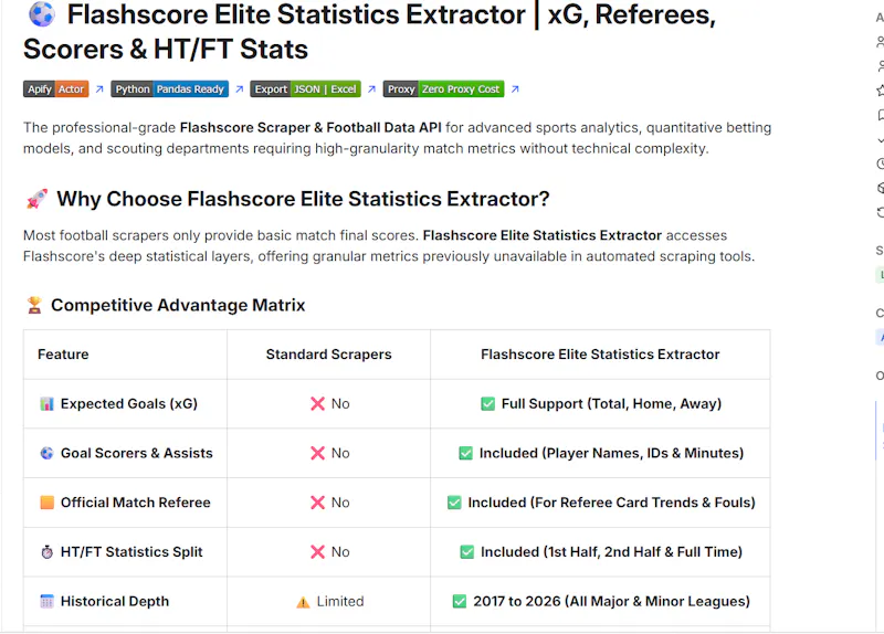 Flashscore Elite Stats screenshot 1