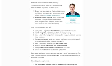 80,000 Hours career planning course gallery image