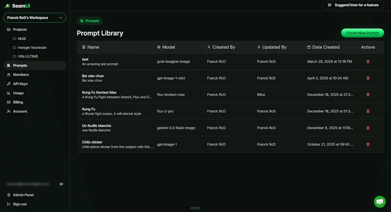 SeamUI screenshot 5