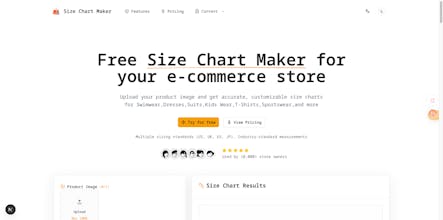 Size Chart Maker gallery image