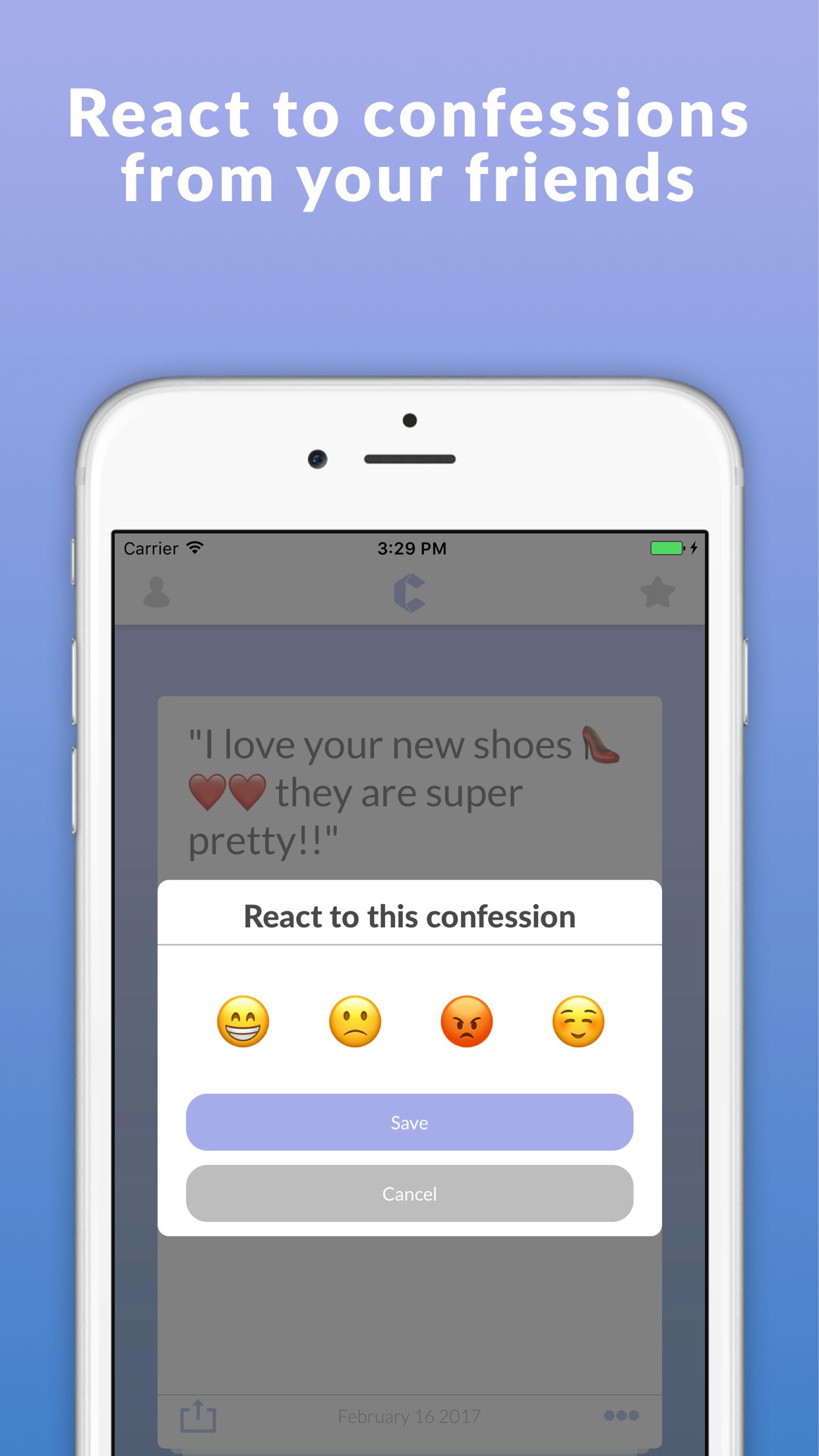 Confess gallery image