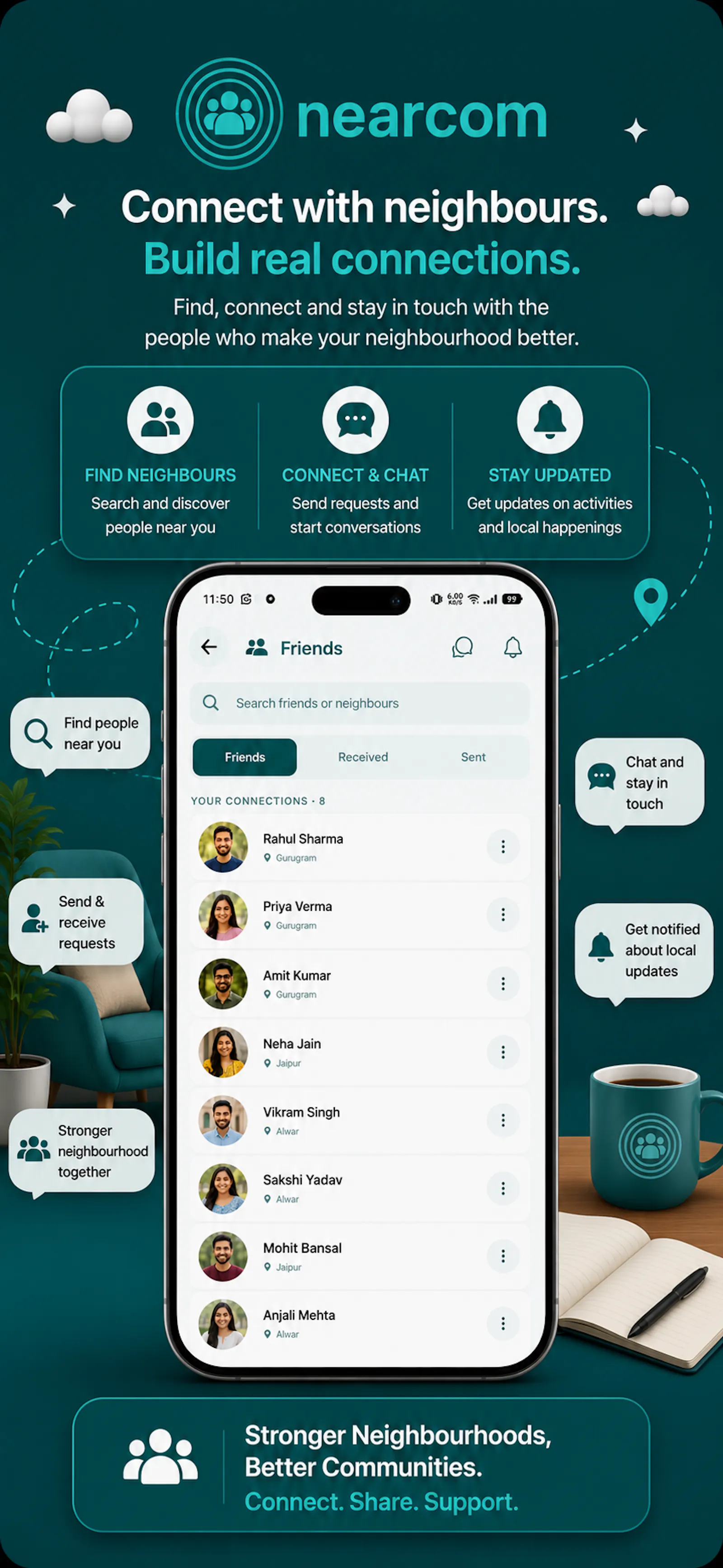 Nearcom screenshot 3