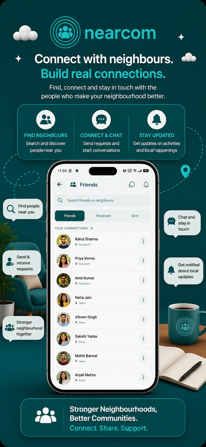 Nearcom screenshot 3