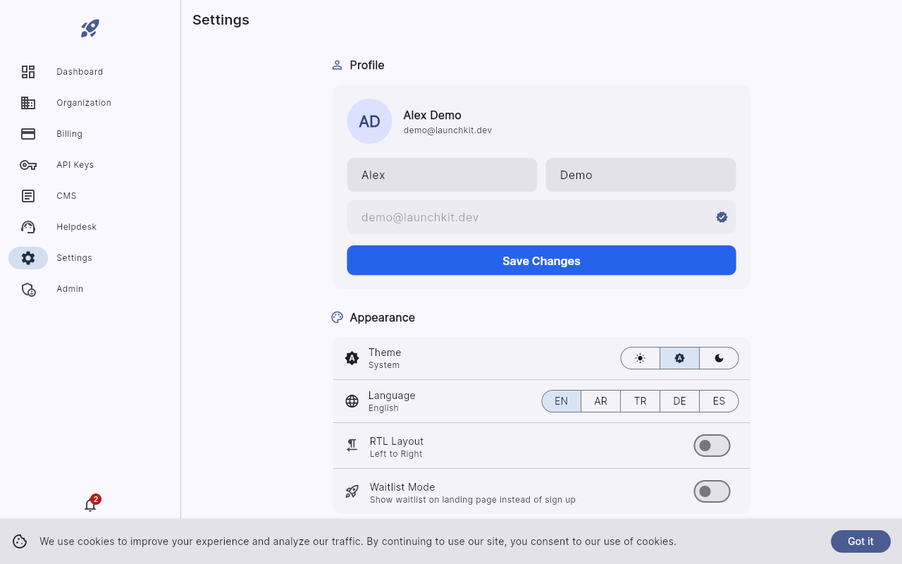 LaunchKit gallery image