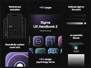 Sigma UX Handbook gallery image