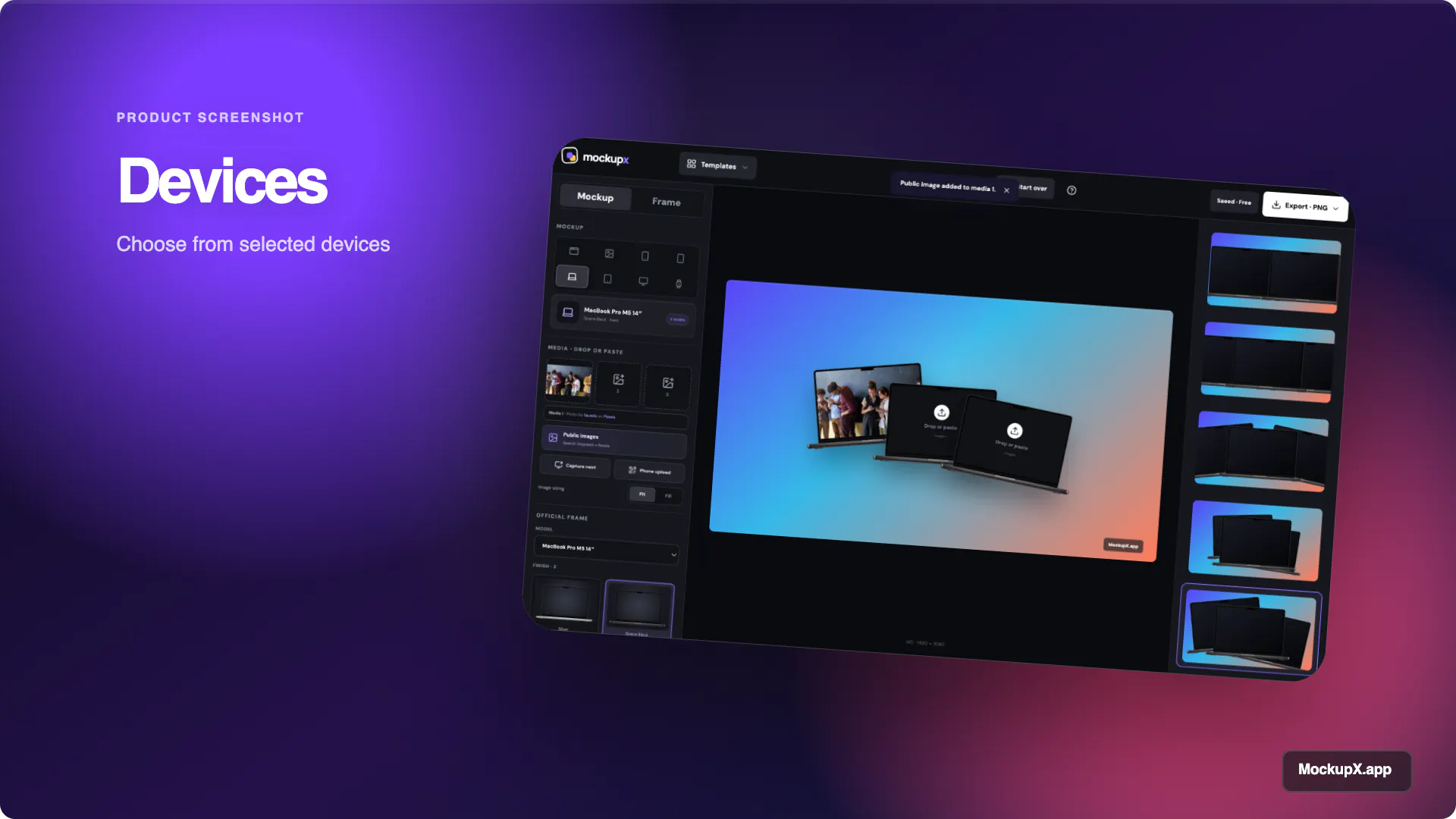 MockupX gallery image
