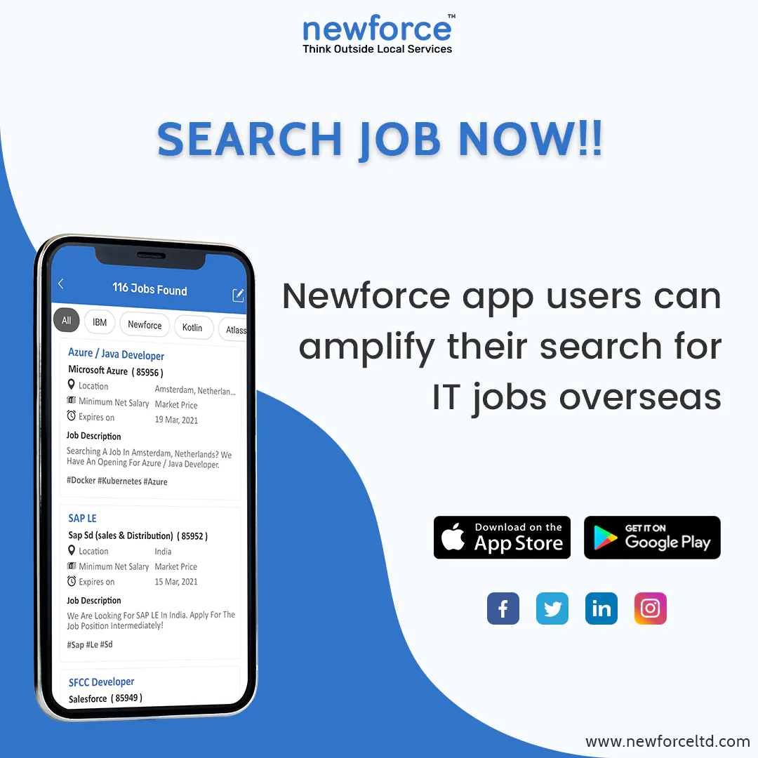 Newforce Job Search App