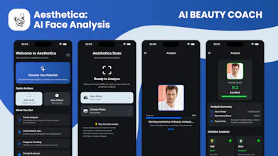Aesthetica: AI Face Analysis gallery image