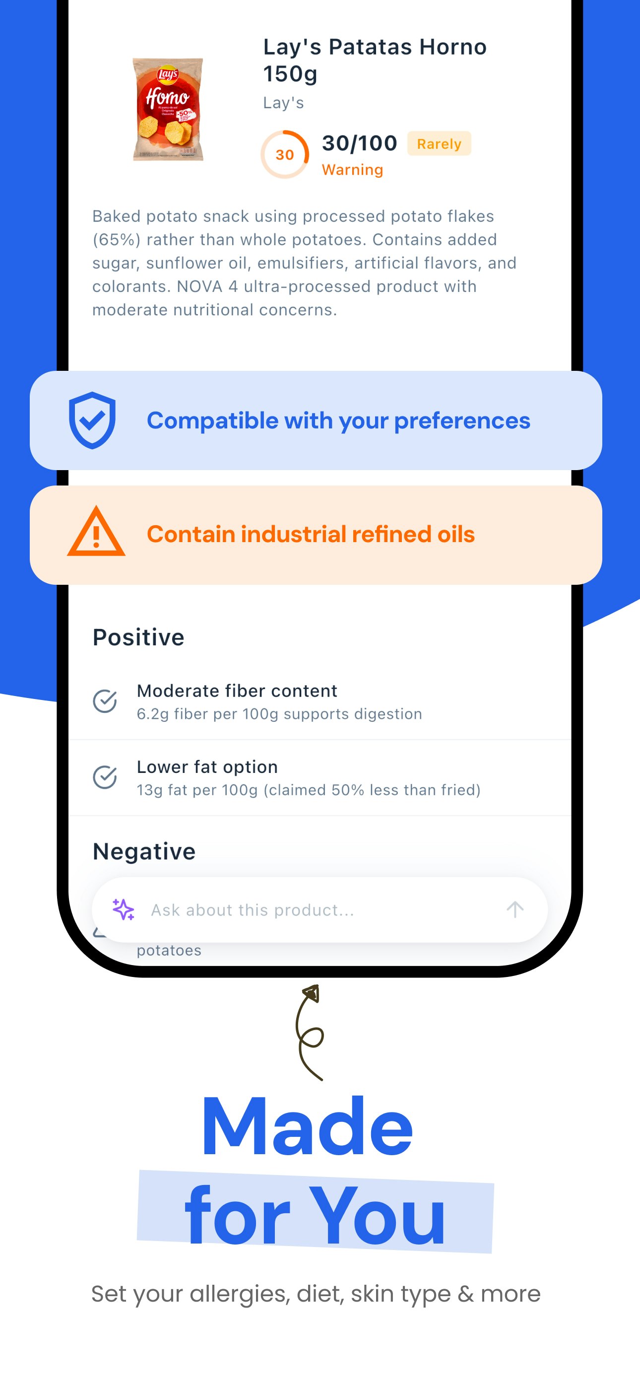 KnowTox - Ingredient Scanner - Screenshot 5 showing product features and functionality