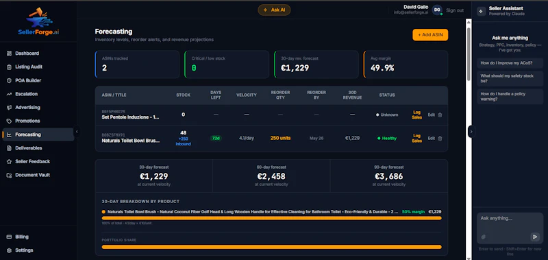 SellerForge AI screenshot 4