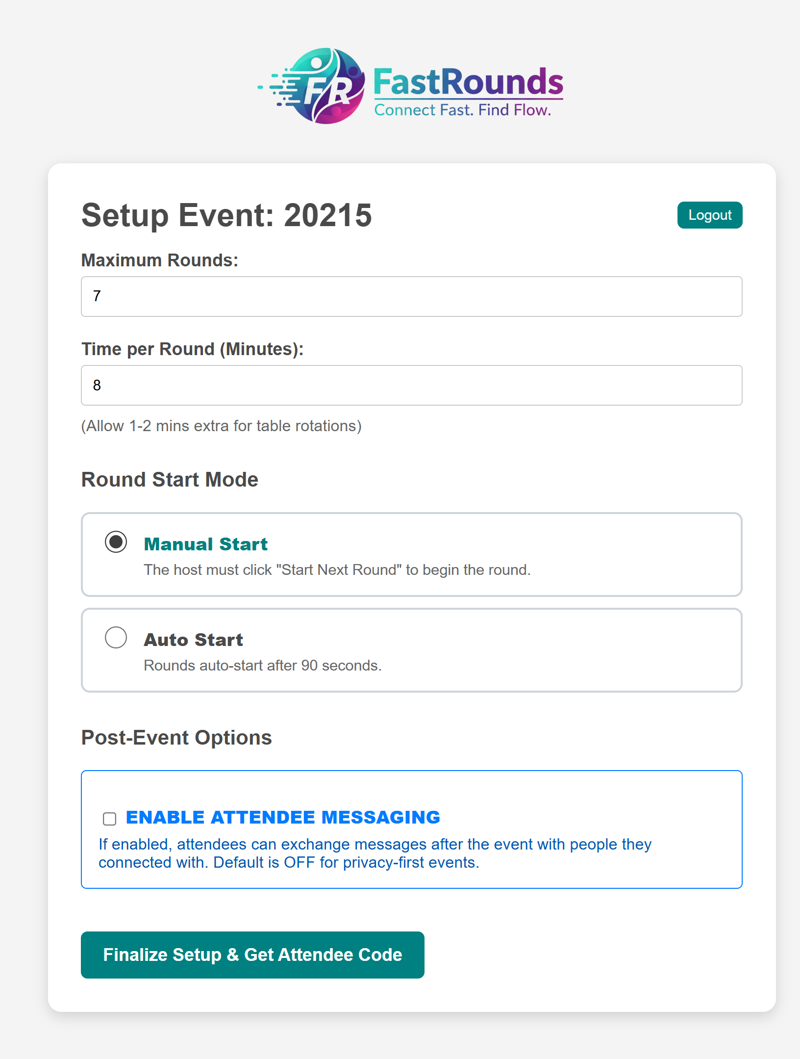 FastRounds — Speed Networking App gallery image