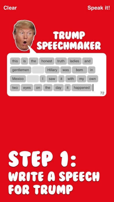 Trump Speechmaker gallery image