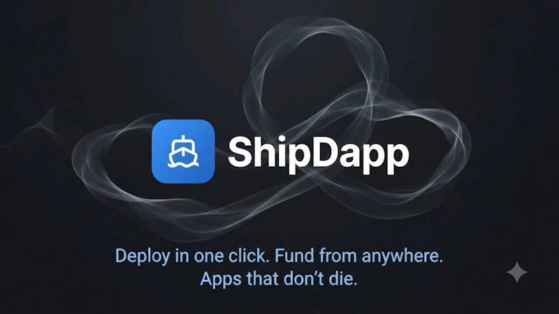 ShipDapp screenshot 1 (video preview)