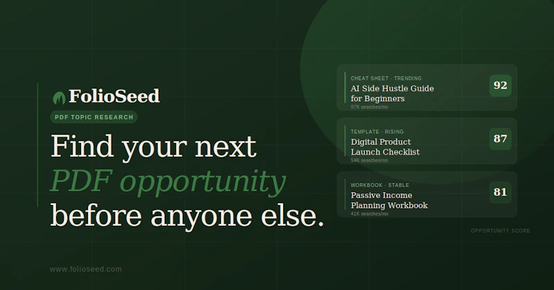 FolioSeed screenshot 2